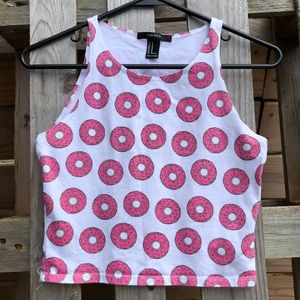 *I D🍩NUT CARE* CROP TOP